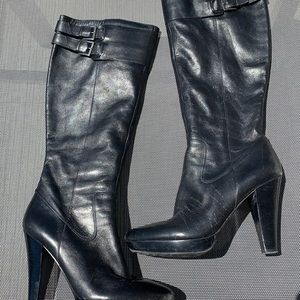 Classic Black Stiletto Boots